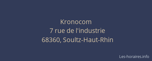 Kronocom