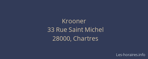 Krooner