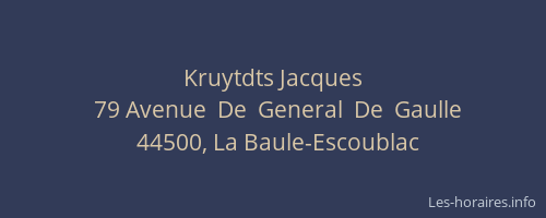 Kruytdts Jacques