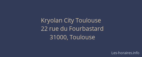 Kryolan City Toulouse
