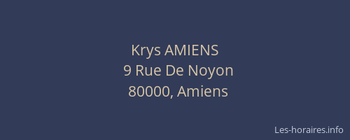 Krys AMIENS
