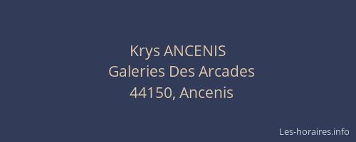 Krys ANCENIS
