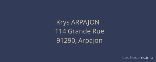 Krys ARPAJON