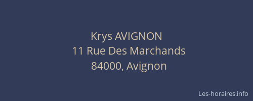 Krys AVIGNON