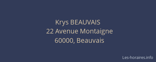 Krys BEAUVAIS