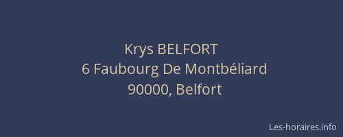 Krys BELFORT
