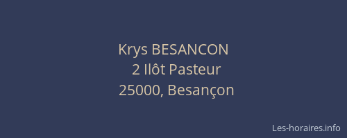Krys BESANCON