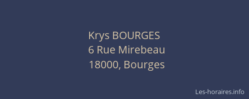 Krys BOURGES