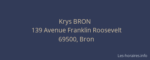 Krys BRON