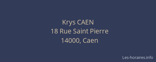 Krys CAEN