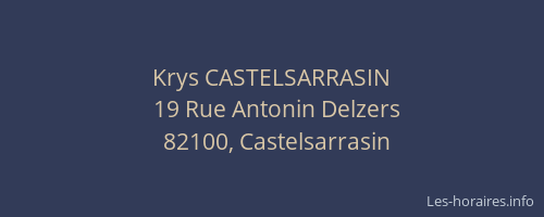 Krys CASTELSARRASIN