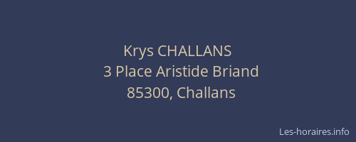 Krys CHALLANS