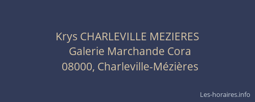 Krys CHARLEVILLE MEZIERES