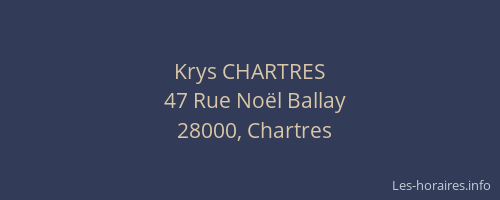 Krys CHARTRES