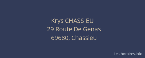 Krys CHASSIEU