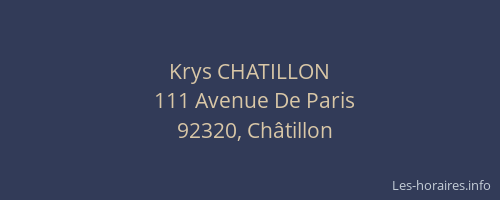 Krys CHATILLON