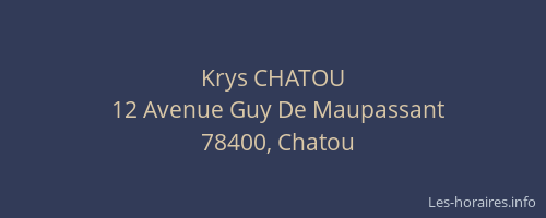 Krys CHATOU