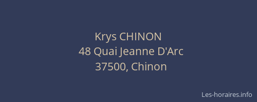Krys CHINON