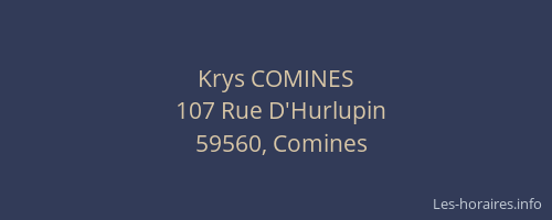 Krys COMINES