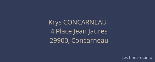 Krys CONCARNEAU