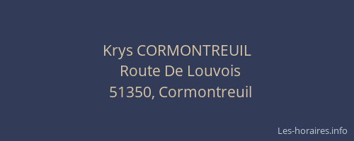 Krys CORMONTREUIL