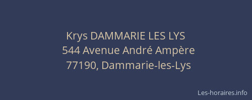 Krys DAMMARIE LES LYS
