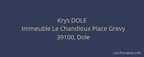 Krys DOLE