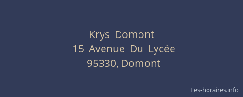 Krys  Domont