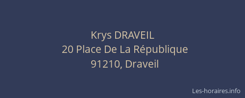 Krys DRAVEIL