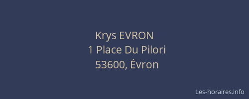 Krys EVRON