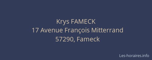 Krys FAMECK