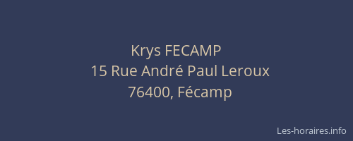 Krys FECAMP