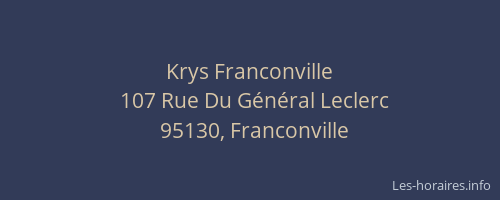 Krys Franconville