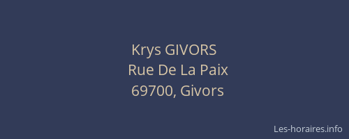 Krys GIVORS