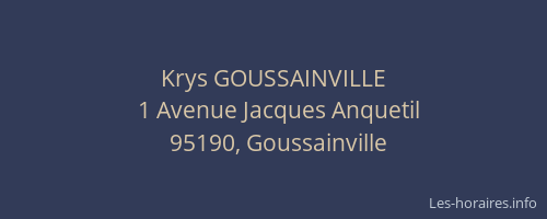 Krys GOUSSAINVILLE