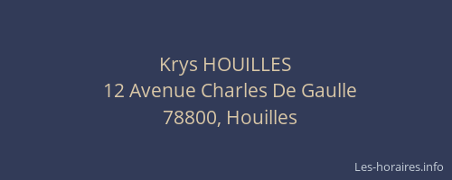 Krys HOUILLES