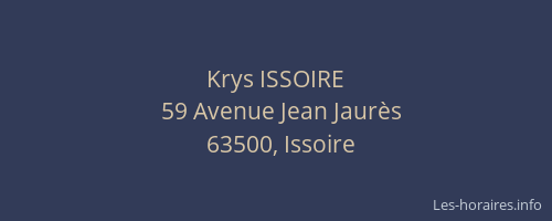 Krys ISSOIRE