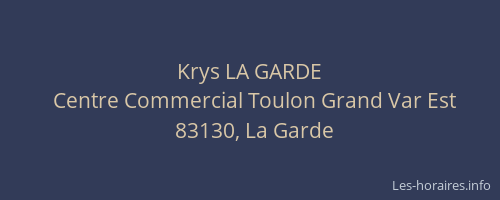 Krys LA GARDE