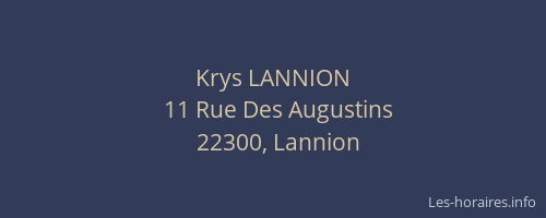 Krys LANNION