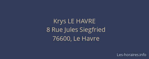 Krys LE HAVRE