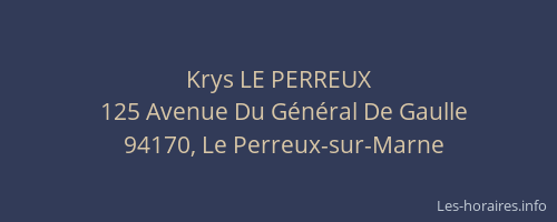 Krys LE PERREUX