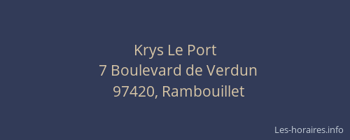 Krys Le Port