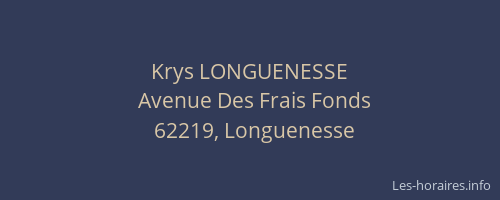 Krys LONGUENESSE
