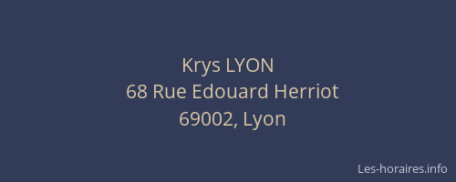 Krys LYON
