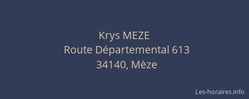 Krys MEZE