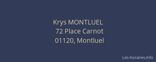 Krys MONTLUEL