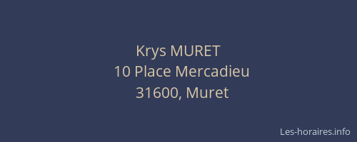 Krys MURET