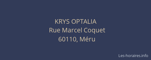 KRYS OPTALIA