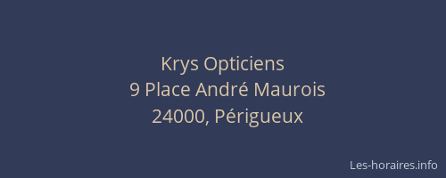 Krys Opticiens