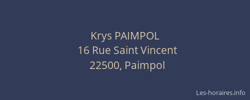 Krys PAIMPOL